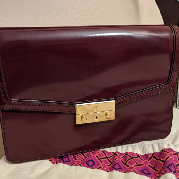 New Tory Burch maroon bag - Picture 7 of 7